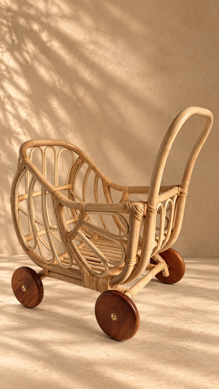 Luna poppenwagen