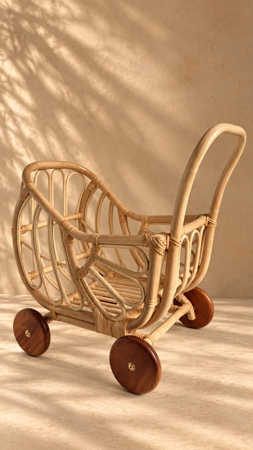 Luna poppenwagen