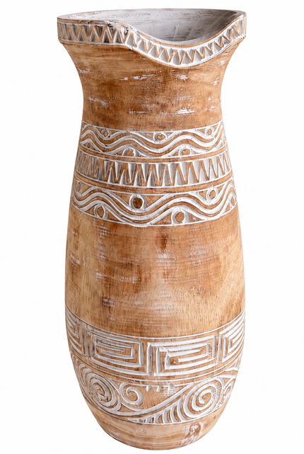 Sumba Houten Vaas