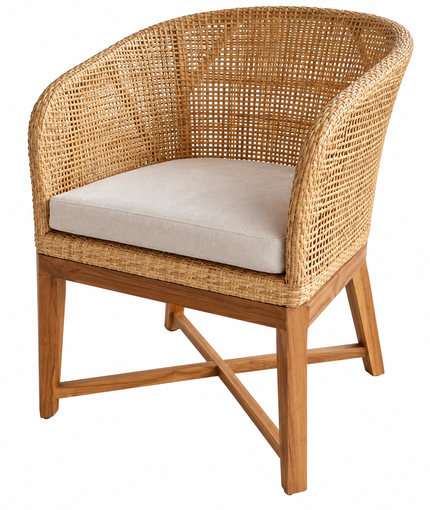 Java Rattan eetkamerstoel